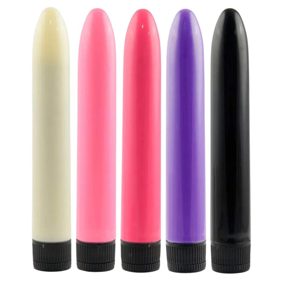 Vibrador Clássico Personal Liso 18cm Mega Import - Roxo