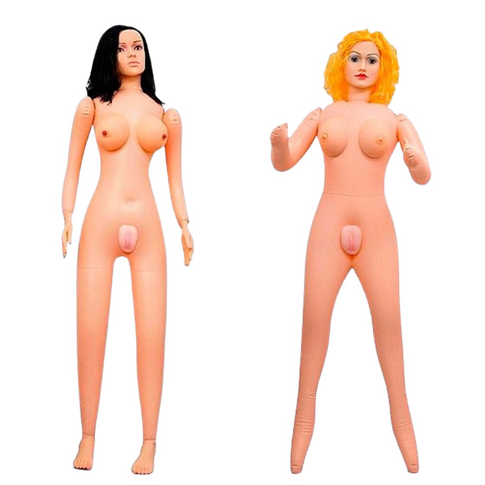 Boneca Inflável Com Vagina E Ânus Em Cyberskin Mega Import