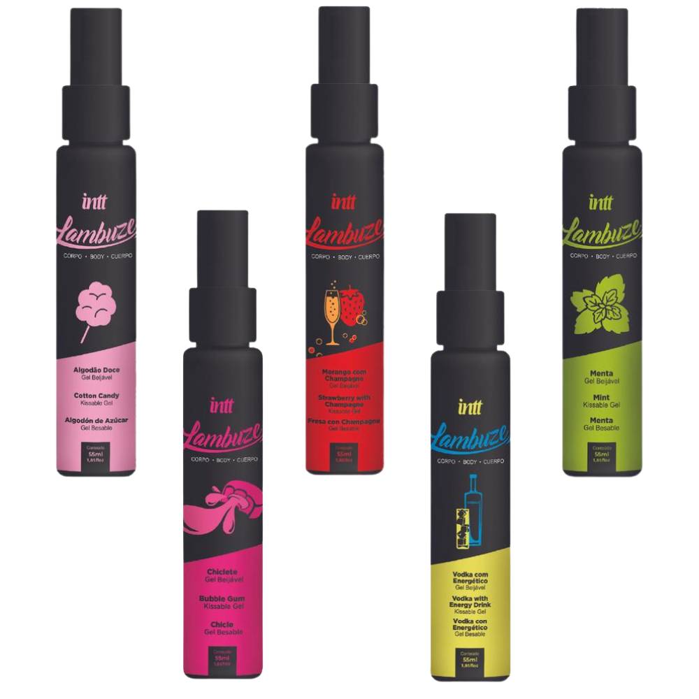 Gel Beijável Hot Lambuze 55ml Intt - Vodka com Energético