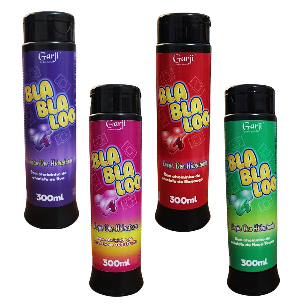 Loção Hidratante Bla Bla Loo 300ml Garji - Uva
