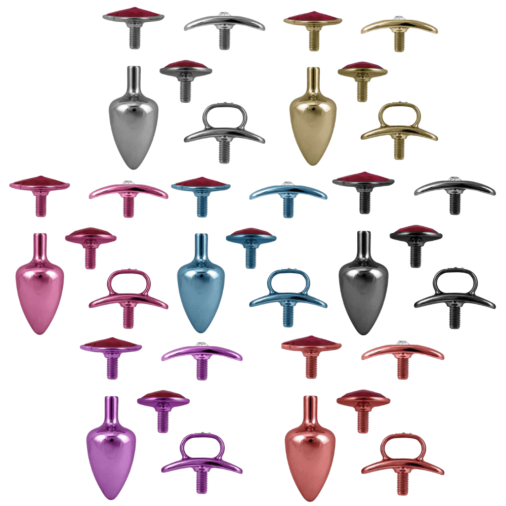 Kit Anal Com Base Removível M Hard - Lilás