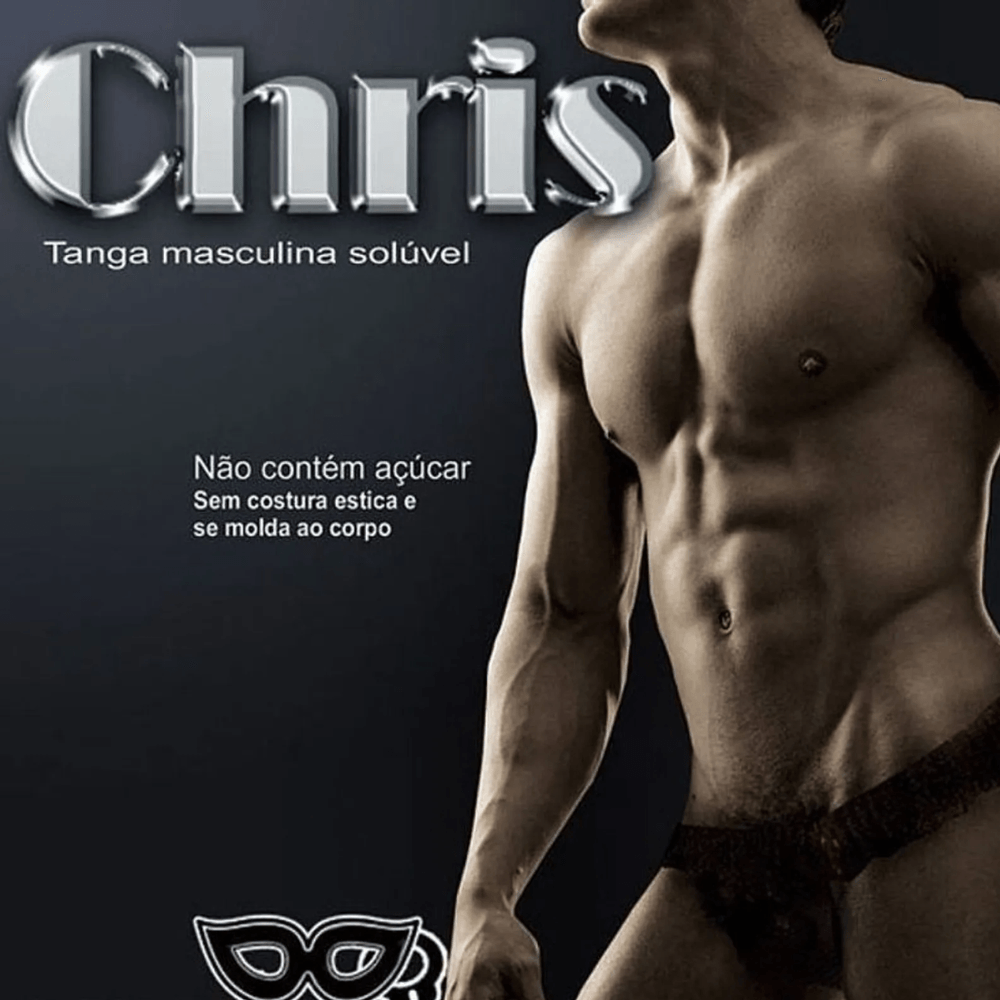 Cueca Comestível Chris Caminhos Do Amor