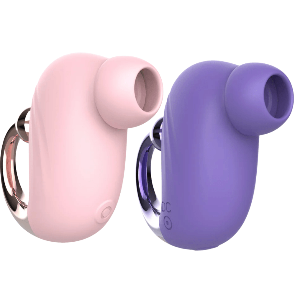 Vibrador Bella Collors Com Ondas De Pressão E Controle Via Aplicativo Intt - Roxo