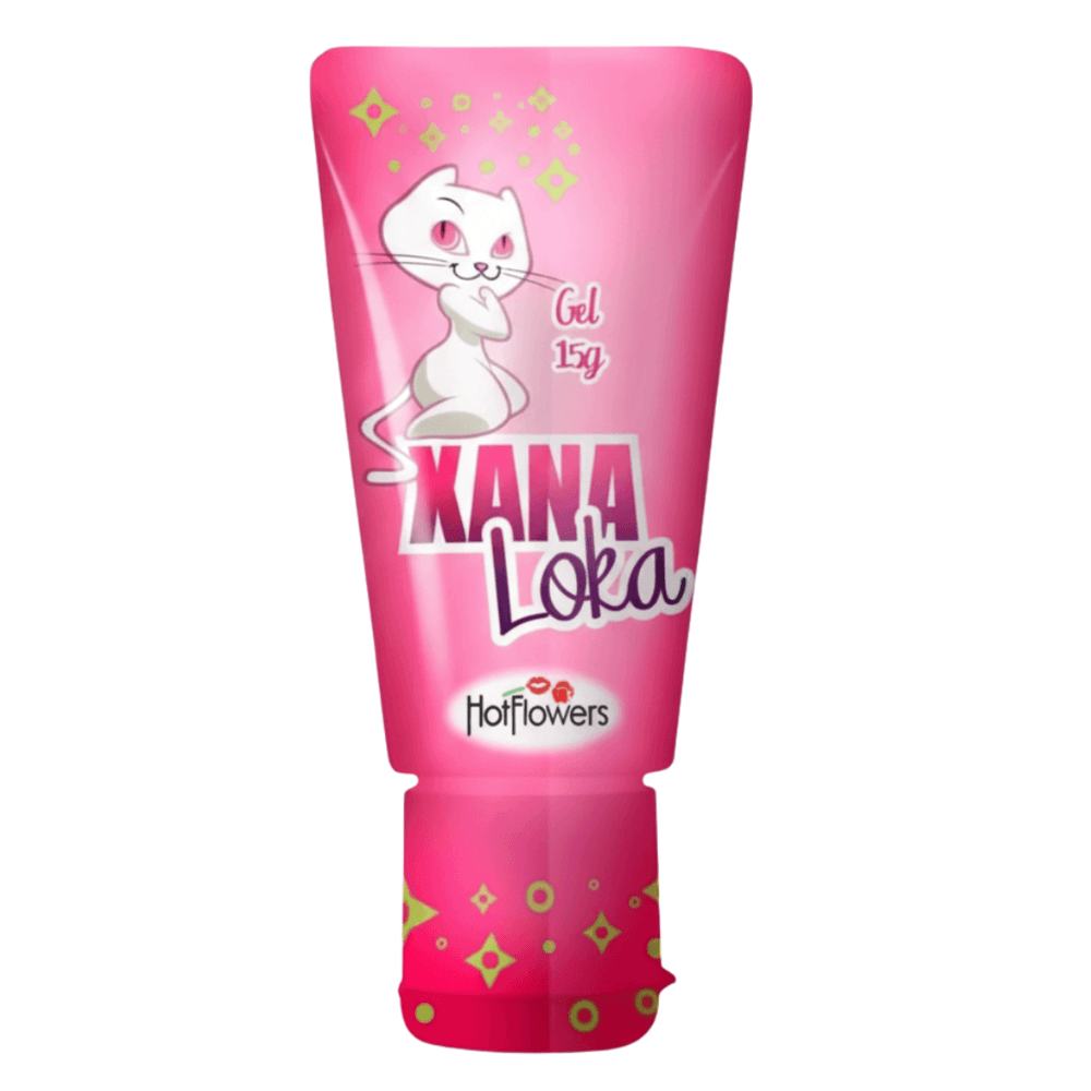 Gel Funcional Hot Ice E Vibra Xana Loka 15g Hot Flowers
