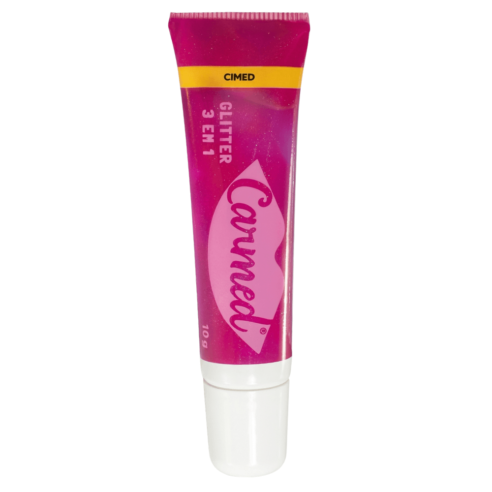 Carmed Hidratante Labial Efeito Glitter 3 Em 1 Com 10g Cimed - Único | Único